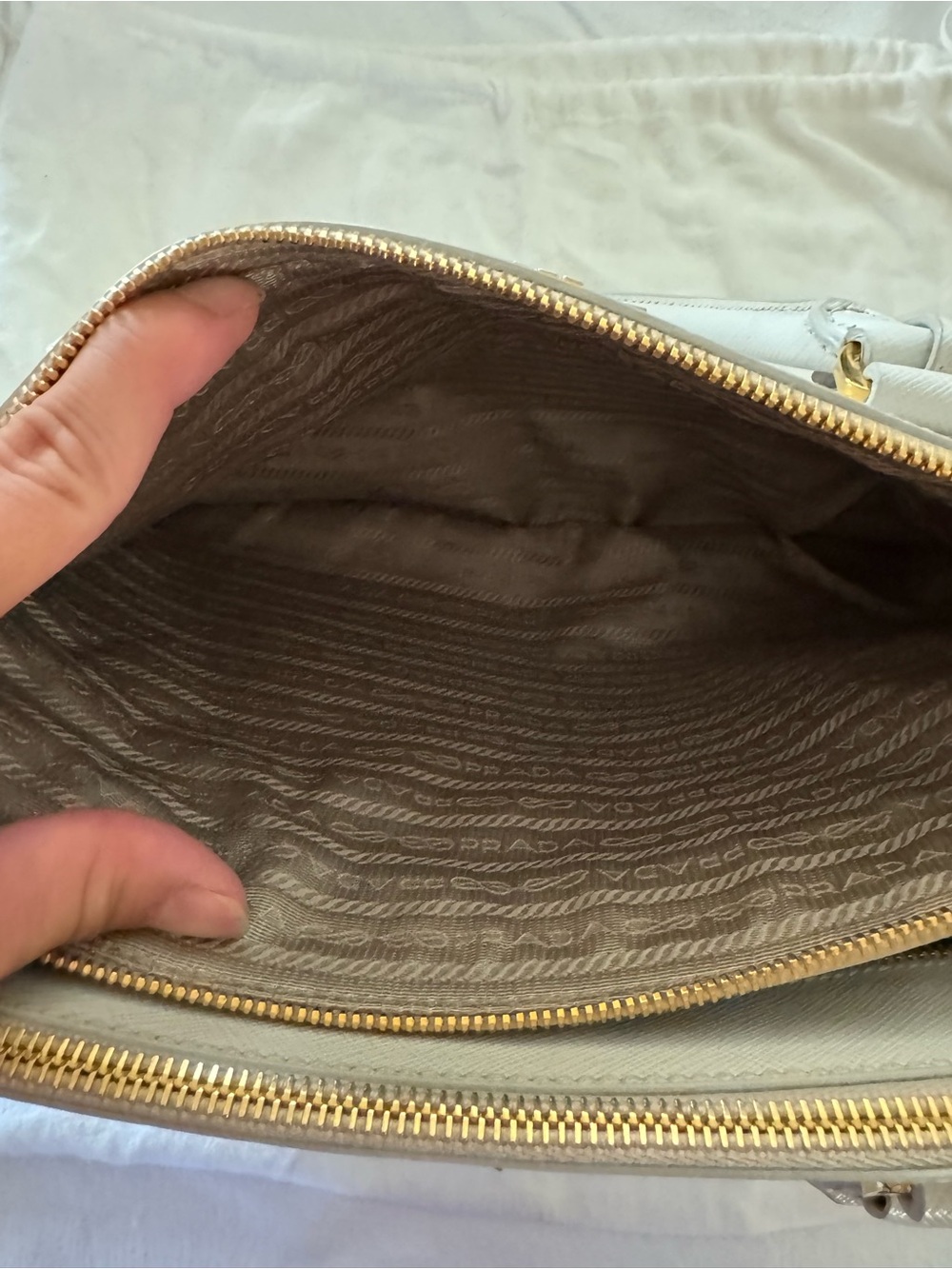 Prada Saffiano Leather Bag - Picture 10 of 13